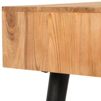 Schreibtisch Akazienholz Massiv 118 x 45 x 76 cm
