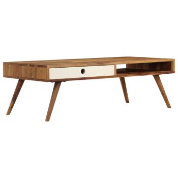Couchtisch 110x50x35 cm Massivholz Palisander