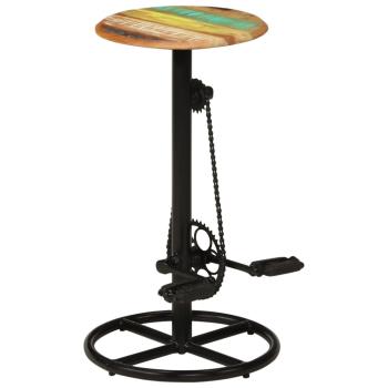 Barhocker 2 Stk. Altholz Massiv