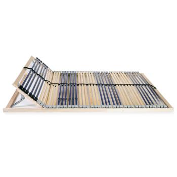 Lattenrost mit 42 Latten 7 Zonen 140x200 cm