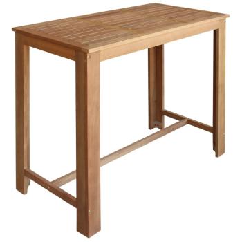 Bartisch Akazienholz Massiv 120 x 60 x 105 cm