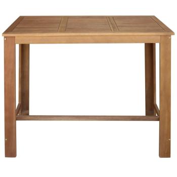 Bartisch Akazienholz Massiv 120 x 60 x 105 cm