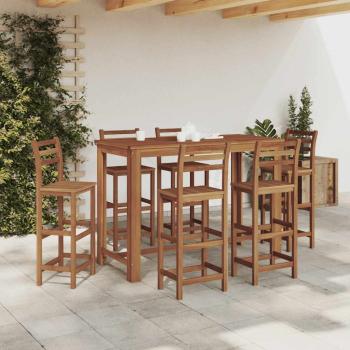 Bartisch Akazienholz Massiv 150 x 70 x 105 cm