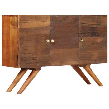 Sideboard Altholz Massiv Braun 110x30x75 cm