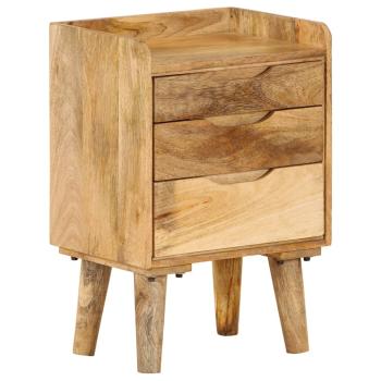 Nachttisch Mangoholz Massiv 40 x 30 x 59,5 cm 