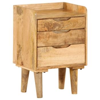 Nachttisch Mangoholz Massiv 40 x 30 x 59,5 cm 