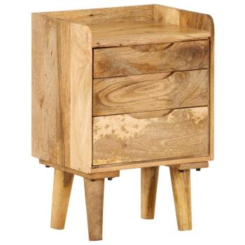 Nachttisch Mangoholz Massiv 40 x 30 x 59,5 cm 