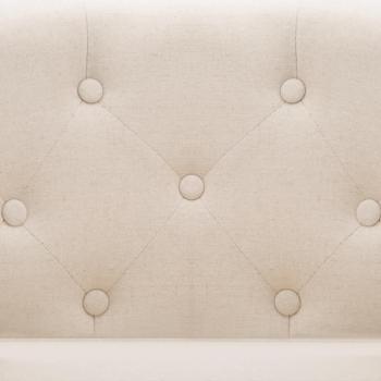 Sessel Beige Stoff