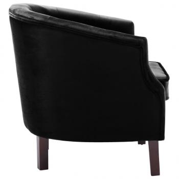 Sessel Schwarz Samt