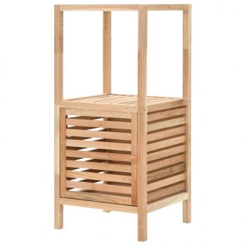 ARDEBO.de - Badezimmerschrank Massivholz Walnuss 39,5x35,5x86 cm