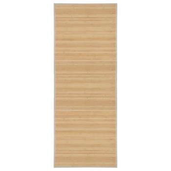 ARDEBO.de - Teppich Bambus 80x200 cm Natur