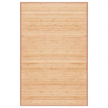 ARDEBO.de - Teppich Bambus 100x160 cm Braun
