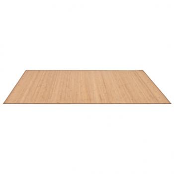 Teppich Bambus 100x160 cm Braun