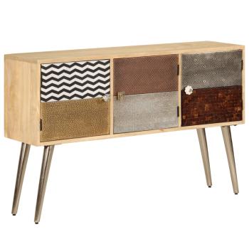 Sideboard 120 x 30 x 75 cm Massivholz Mango