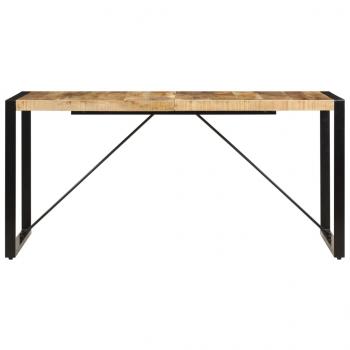Esstisch 160 x 80 x 75 cm Mangoholz Massiv