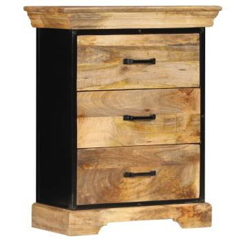 Kommode 60 x 30 x 75 cm Mango-Massivholz