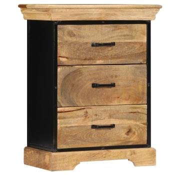 Kommode 60 x 30 x 75 cm Mango-Massivholz
