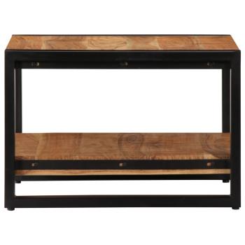 Couchtisch 60 x 60 x 40 cm Massivholz Akazie