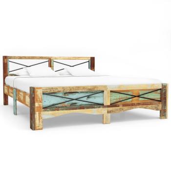 Massivholzbett Altholz 140x200 cm