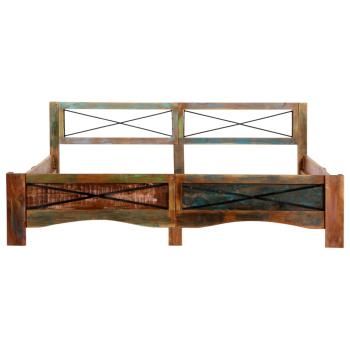 Massivholzbett Altholz 180x200 cm 