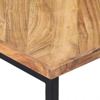 Couchtisch 110 x 110 x 36 cm Massivholz Akazie