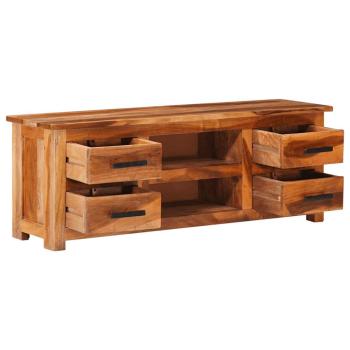 TV-Schrank 110x30x40 cm Massivholz Palisander