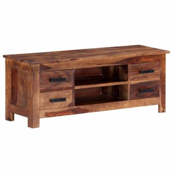 TV-Schrank 110x30x40 cm Massivholz Palisander