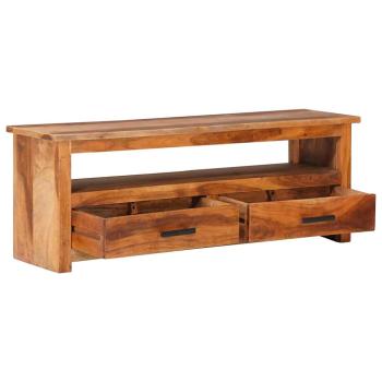 TV-Schrank 118x30x40 cm Massivholz Palisander
