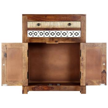 Beistellschrank 60x30x75 cm Massivholz Palisander