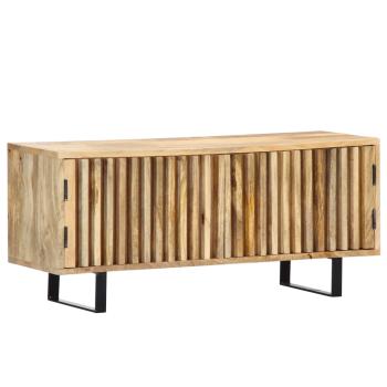TV-Schrank 90 x 30 x 40 cm Mango-Massivholz