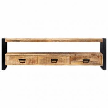 TV-Schrank 150 x 30 x 45 cm Massivholz Mango