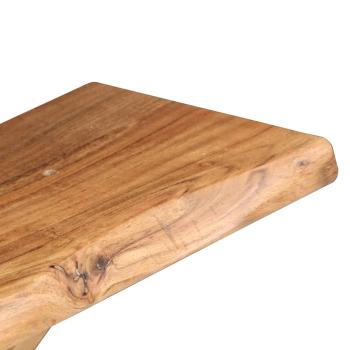 Wandregale 2 Stk. 90 x 20 x 18 cm Massivholz Akazie