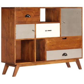 Sideboard 115 x 35 x 86 cm Akazienholz Massiv