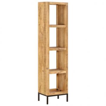 Bücherregal 40 x 30 x 175 cm Mango Massivholz