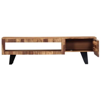 TV-Schrank 140×30×40 cm Massivholz Akazie