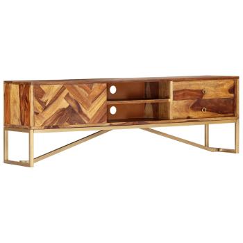 TV-Schrank 140 x 30 x 45 cm Massivholz 