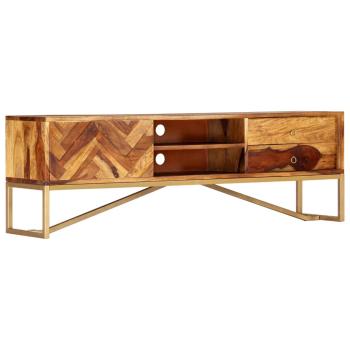 TV-Schrank 140 x 30 x 45 cm Massivholz 