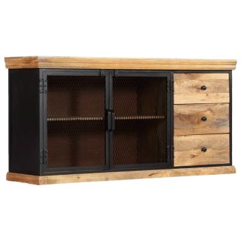 Sideboard 150 x 40 x 75 cm Massivholz Mango 