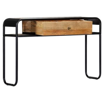 Konsolentisch 118 x 30 x 75 cm Massivholz Mango 