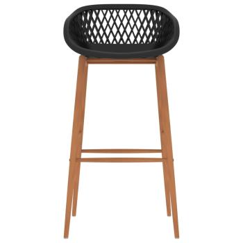 Barhocker 4 Stk. Schwarz