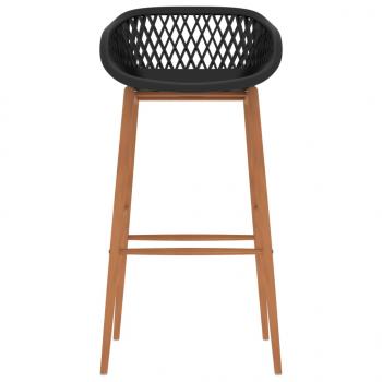 Barhocker 4 Stk. Schwarz
