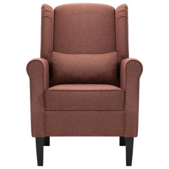 Sessel Braun Stoff
