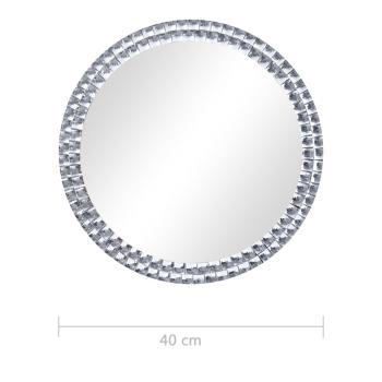Wandspiegel 40 cm Hartglas