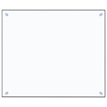 Küchenrückwand Transparent 70x60 cm Hartglas