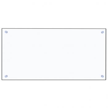 Küchenrückwand Transparent 80×40 cm Hartglas
