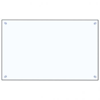 Küchenrückwand Transparent 80×50 cm Hartglas
