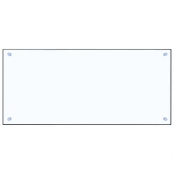 Küchenrückwand Transparent 90×40 cm Hartglas