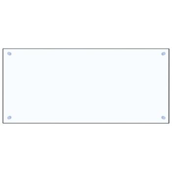Küchenrückwand Transparent 90×40 cm Hartglas