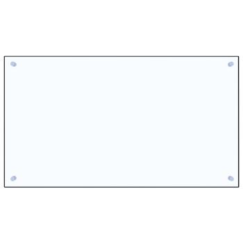 Küchenrückwand Transparent 90×50 cm Hartglas