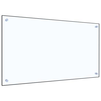 Küchenrückwand Transparent 90×50 cm Hartglas